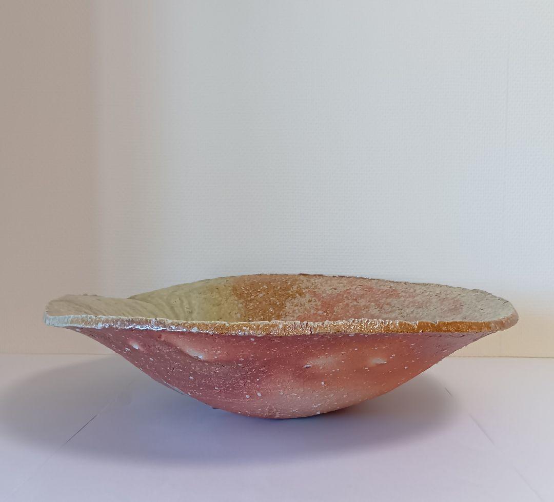 【価格値下げ】丸大皿 花生け お皿 杉本貞光 作