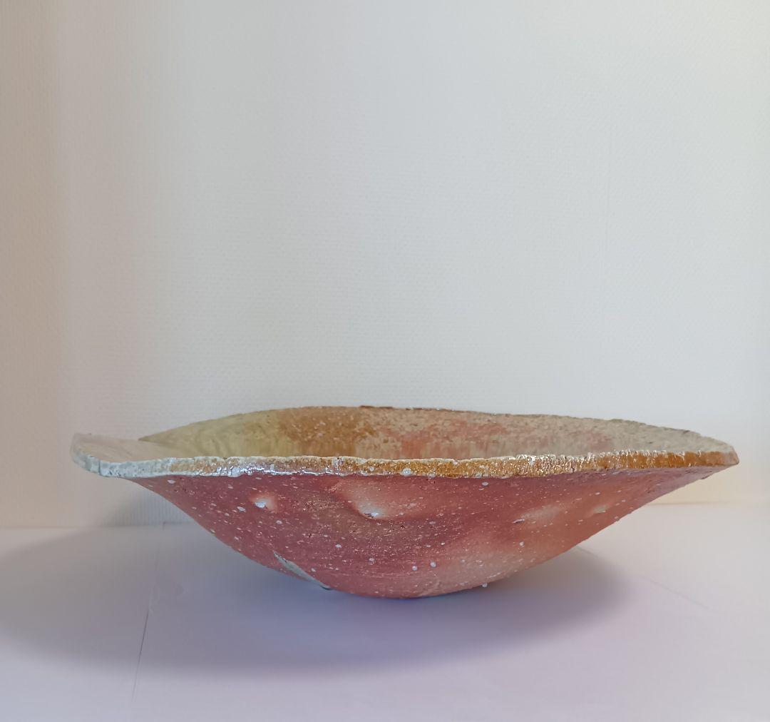 【価格値下げ】丸大皿 花生け お皿 杉本貞光 作