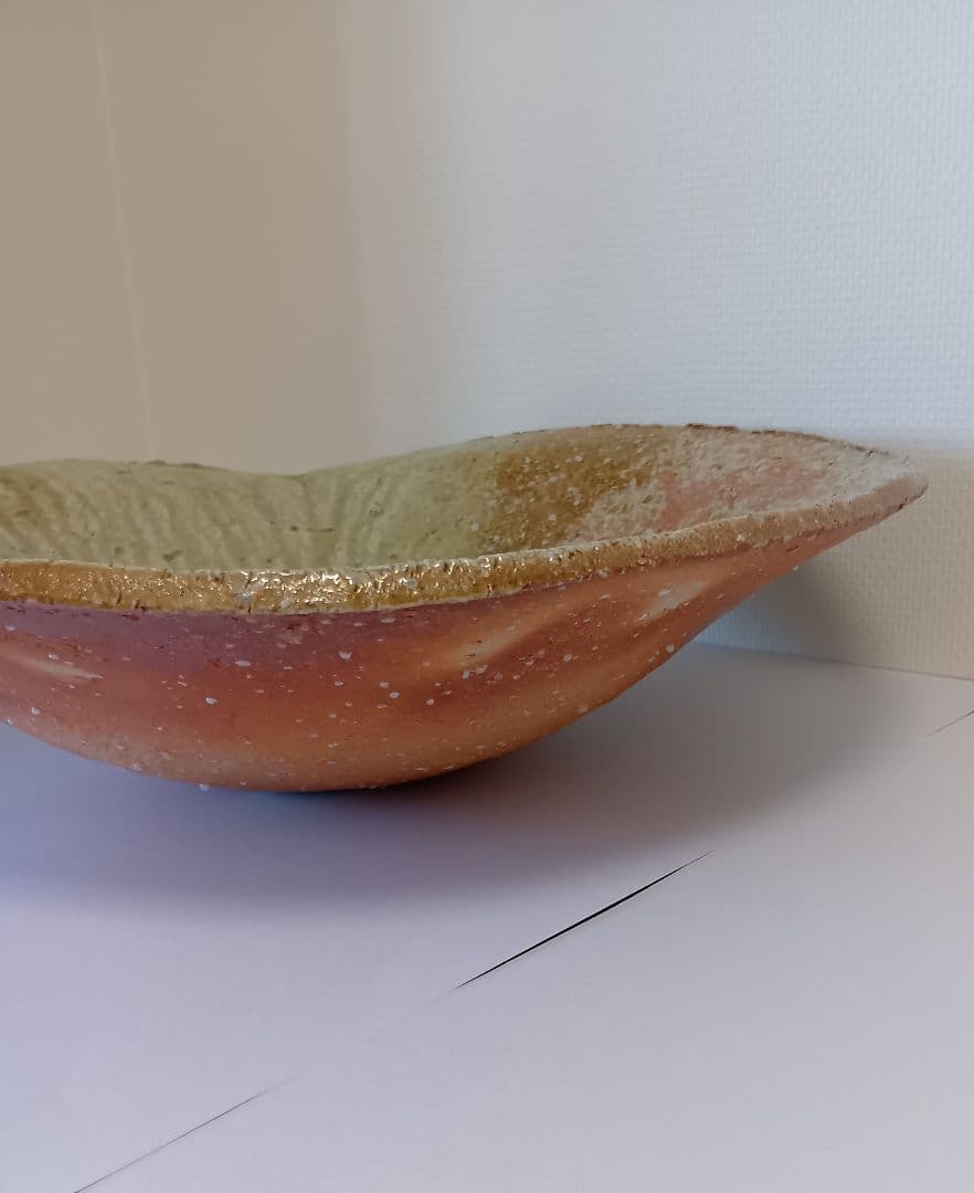 【価格値下げ】丸大皿 花生け お皿 杉本貞光 作