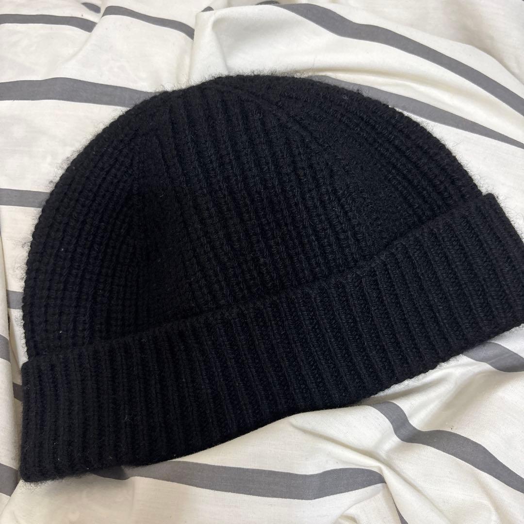 CELINE 黒 ニット帽