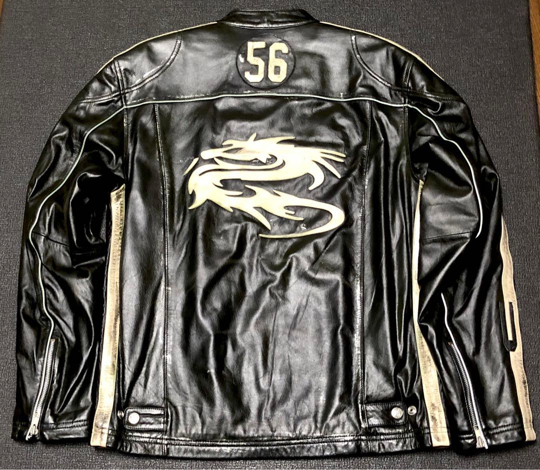 シングルライダース XL 羊革 シープスキン ARLENNESS アレンネス