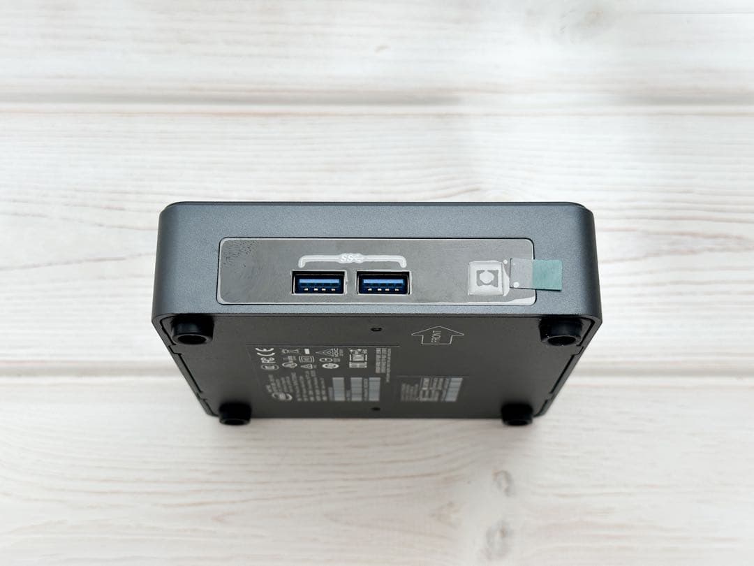 ⑥Intel NUC7i3DNK ミニPC 第7世代i3 Windows11