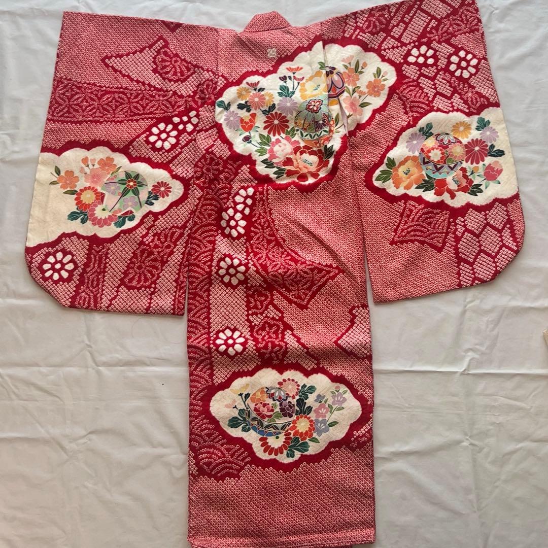 七五三　三歳　着物フルセット