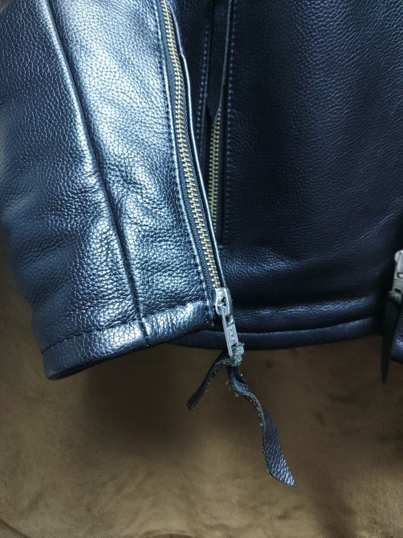 ス*カ様 KADOYA シングルライダースジャケット　Lサイズ