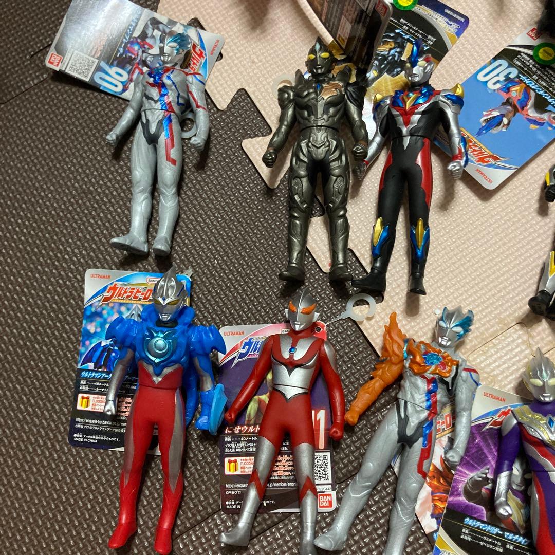 ウルトラマンフィギュアセット　21体　おまけ袋