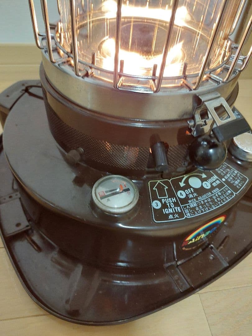 値下　トヨトミレインボーストーブ　USA　RB-2形 　芯交換済　昭和レトロ