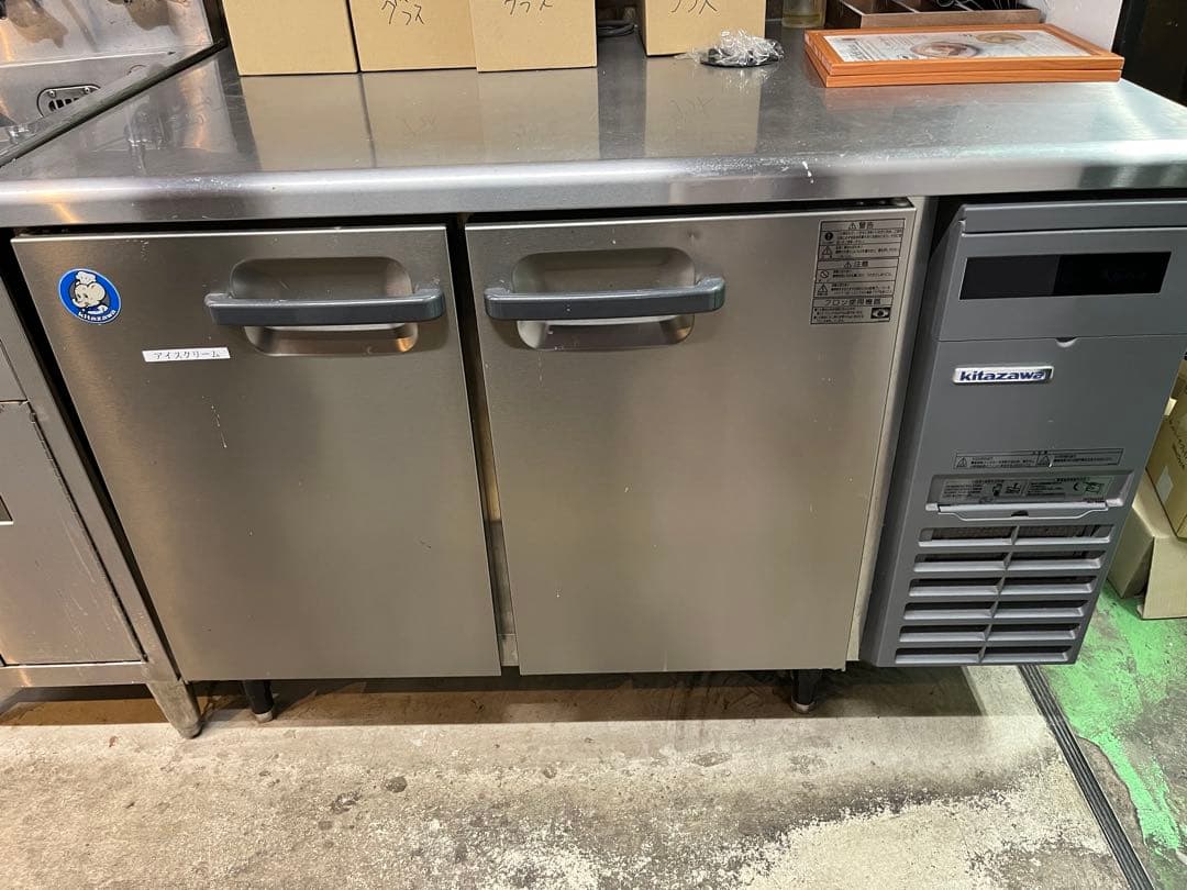 業務用冷凍庫　コールドテーブル1200（送料込にしました！）