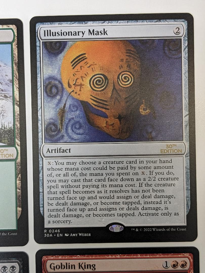 MTG 30th anniversary edition：新枠レア＆トークン