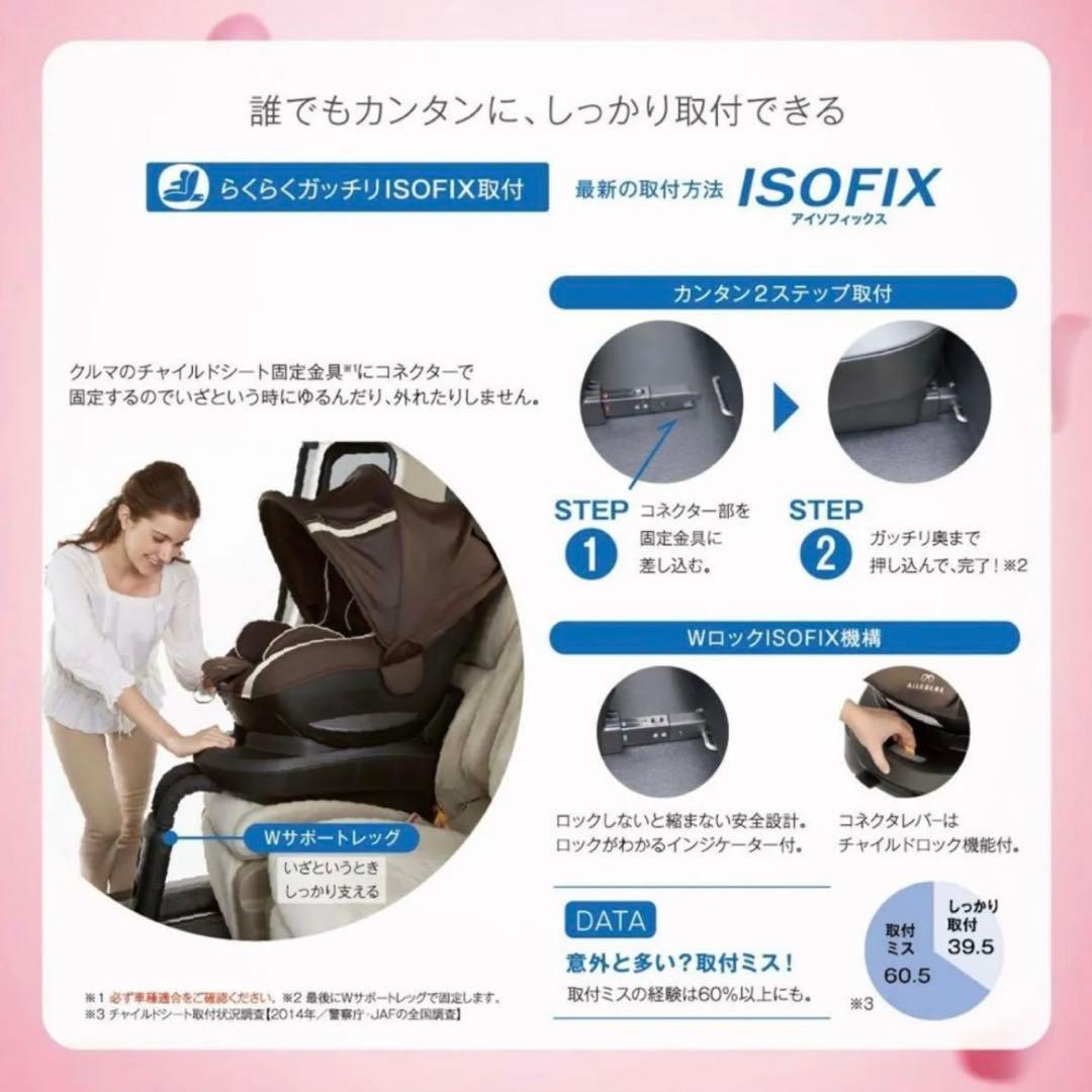 クルット３ｉ エールベベ ISOFIX クルット チャイルドシート
