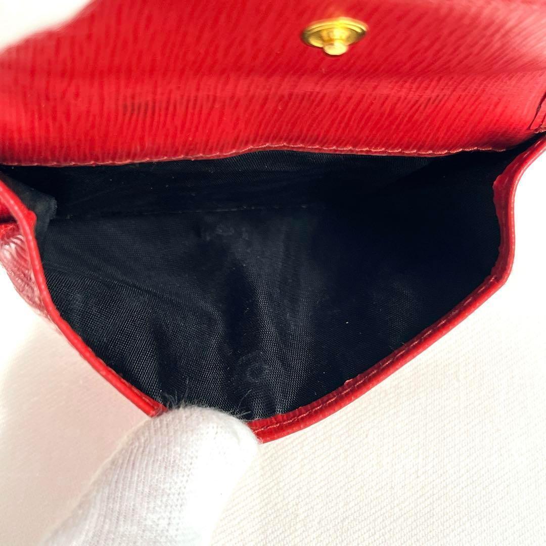 良品 プラダ ヴィッテロ ムーブ バイカラー ミニ財布 RFID・ICチップ内蔵