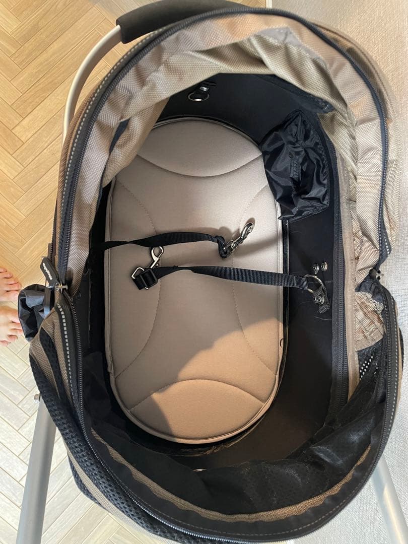 AirBuggy ペットカート ブラウン　ドーム2 SM