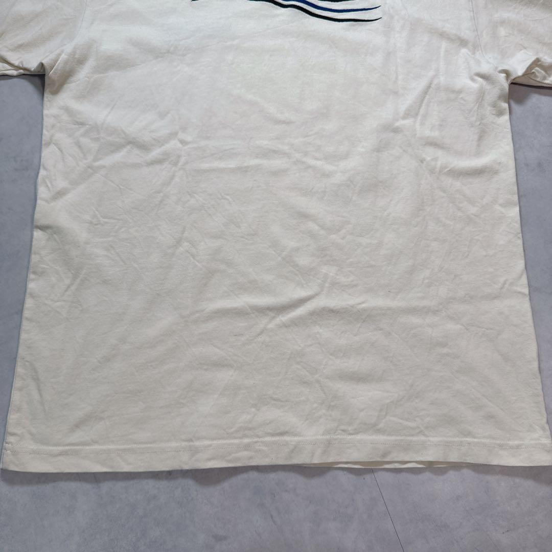 BALENCIAGA バレンシアガ Tシャツ 刺繍ロゴ アイボリー XXS .