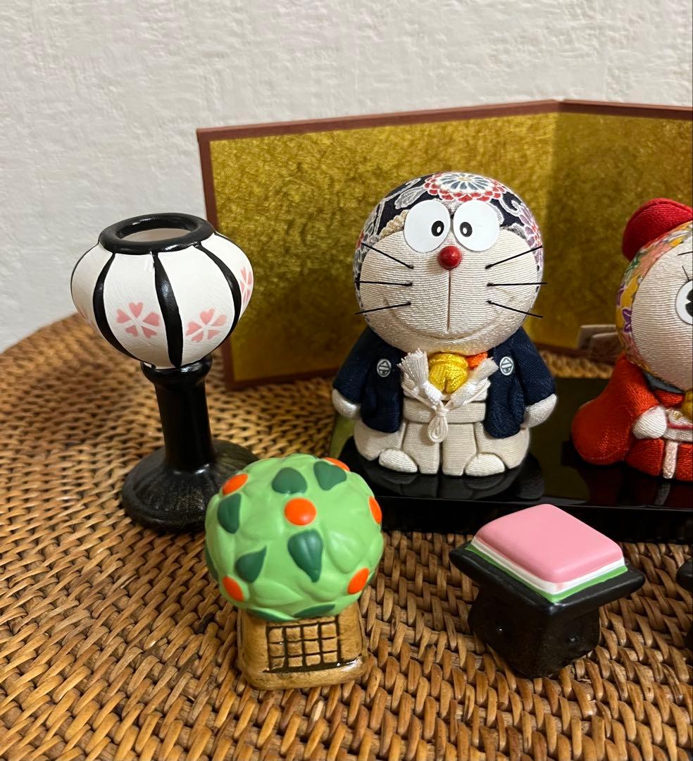 ☆ドラえもん＆ドラミちゃん　木目込人形