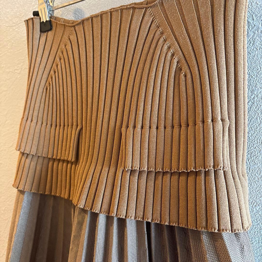 【美品】TOGA PULLA ワイドウエストバンドスカート