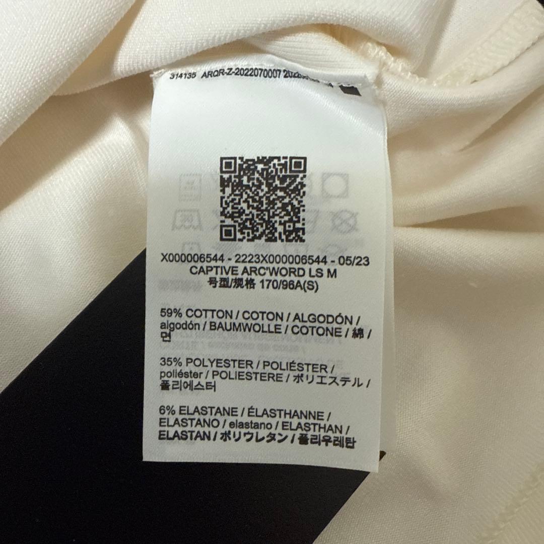 【新品・未使用】ARC’TERYX キャプティブ アークワードLS Ｓ