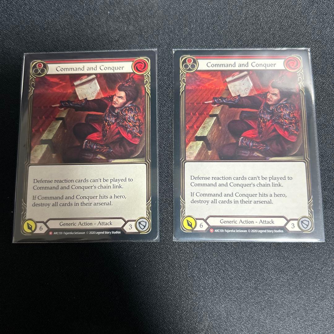 征服の命令　2枚セット　Fab 英語　nf ARC159