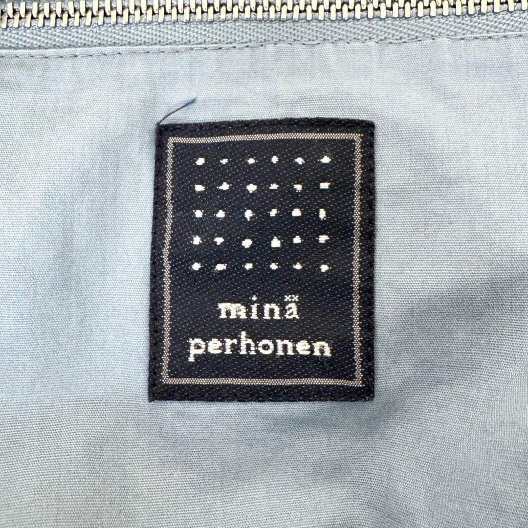 mina perhonen ミナペルホネン タンバリン ショルダーバッグ L 白