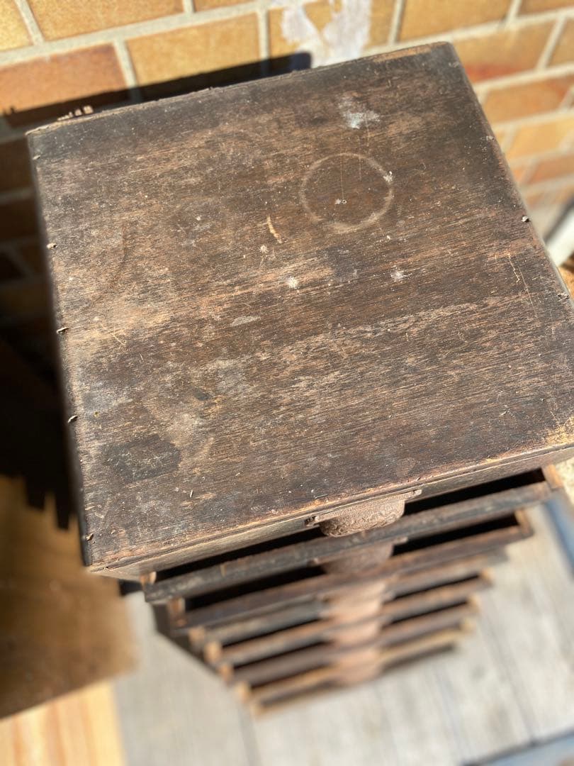 引き出し箱　古道具アンティークヴィンテージレトロ収納ディスプレイインテリア