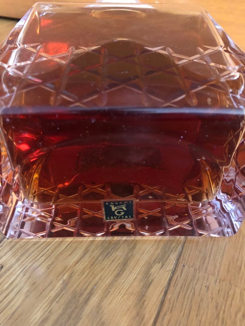 未開栓　古酒 サントリー　インペリアル ウイスキー　カガミクリスタル