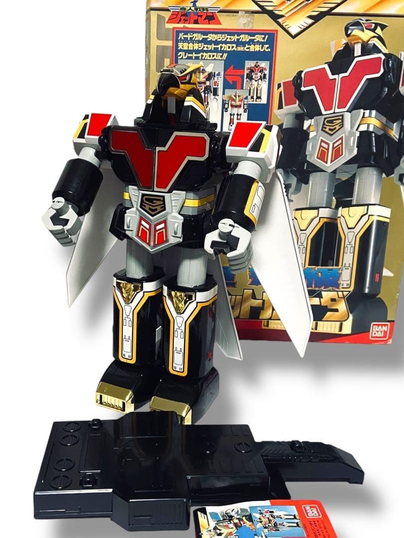 バンダイ 箱 鳥人 戦隊 ジェットマン DX 超弩級 ジェットガルーダ イカロス