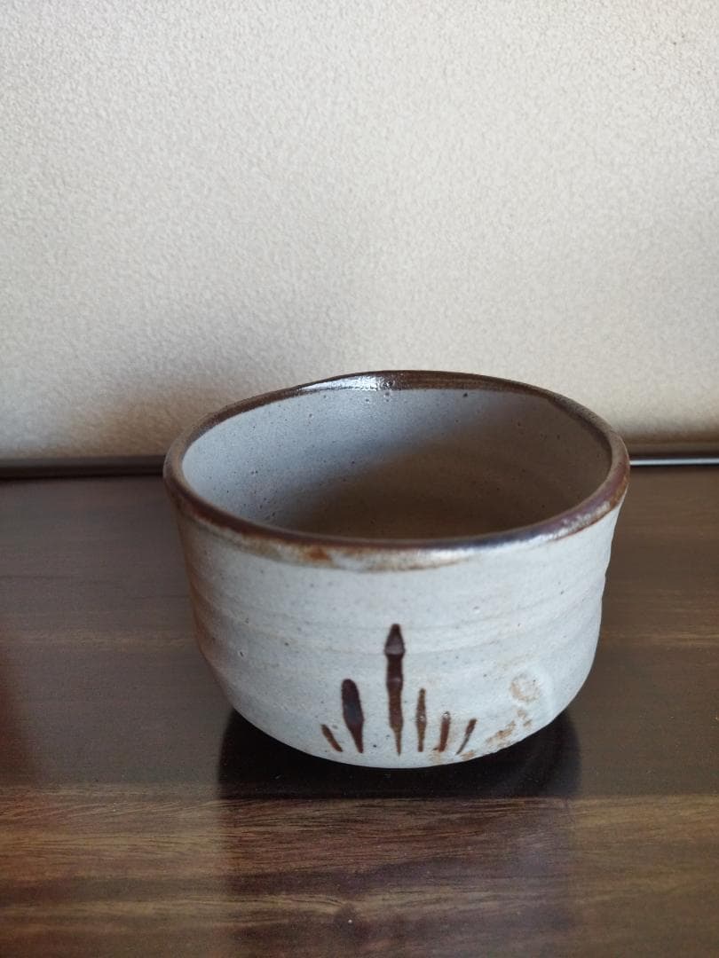 美濃唐津　茶碗　加藤芳右衛門