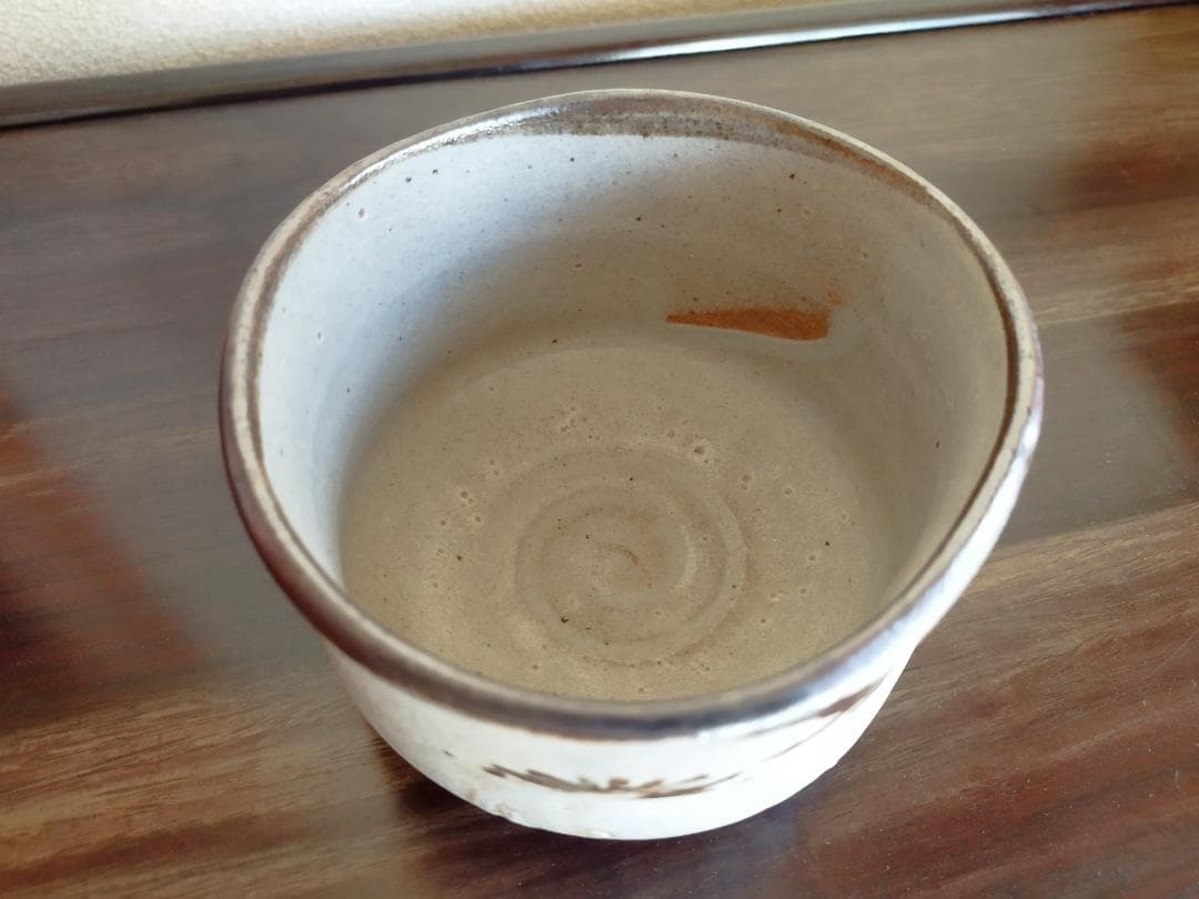 美濃唐津　茶碗　加藤芳右衛門