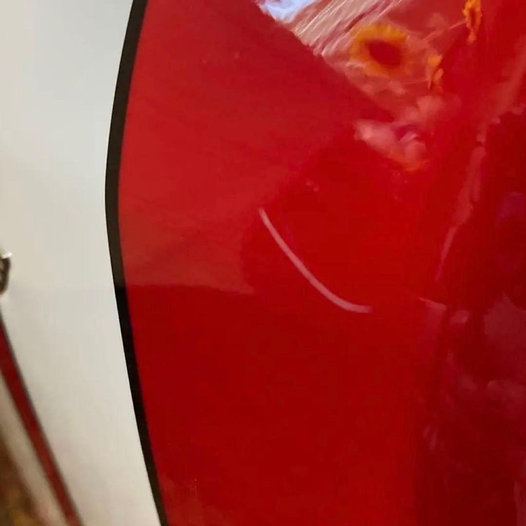 MINI ストライプ キャリーケース カバー付き レッド 赤