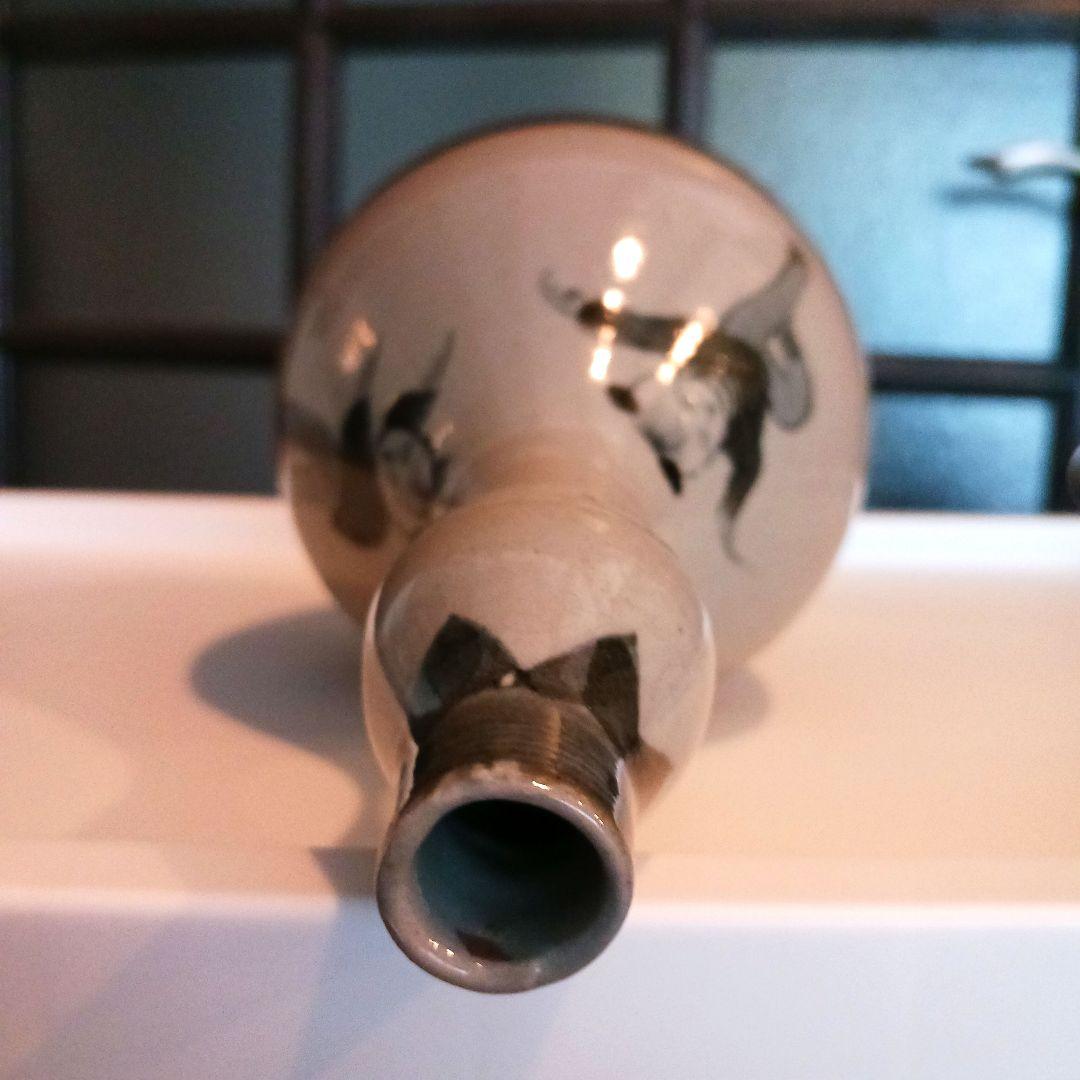 古伊万里　唐子掛分徳利