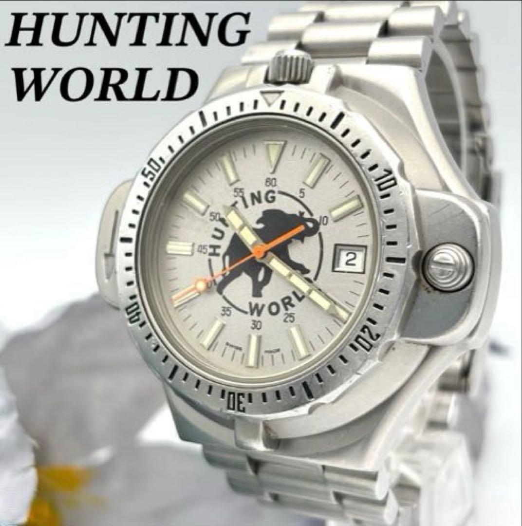 い*ま様 HUNTING WORLD スポーツアバウト コンパス ウォッチ 腕時
