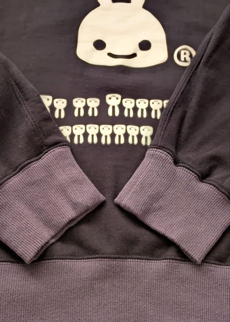 CUNE 後付けパーカー L 日本製 キューン ウサギ メンズ レディース