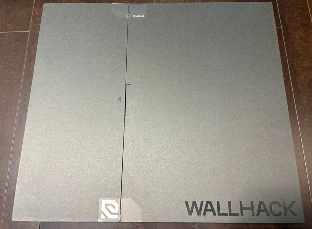 WALLHACK SP-004 ガラスマウスパッド ブラック