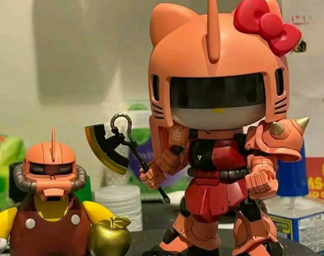 ハローキティ ザク プラモデル 2種類セット