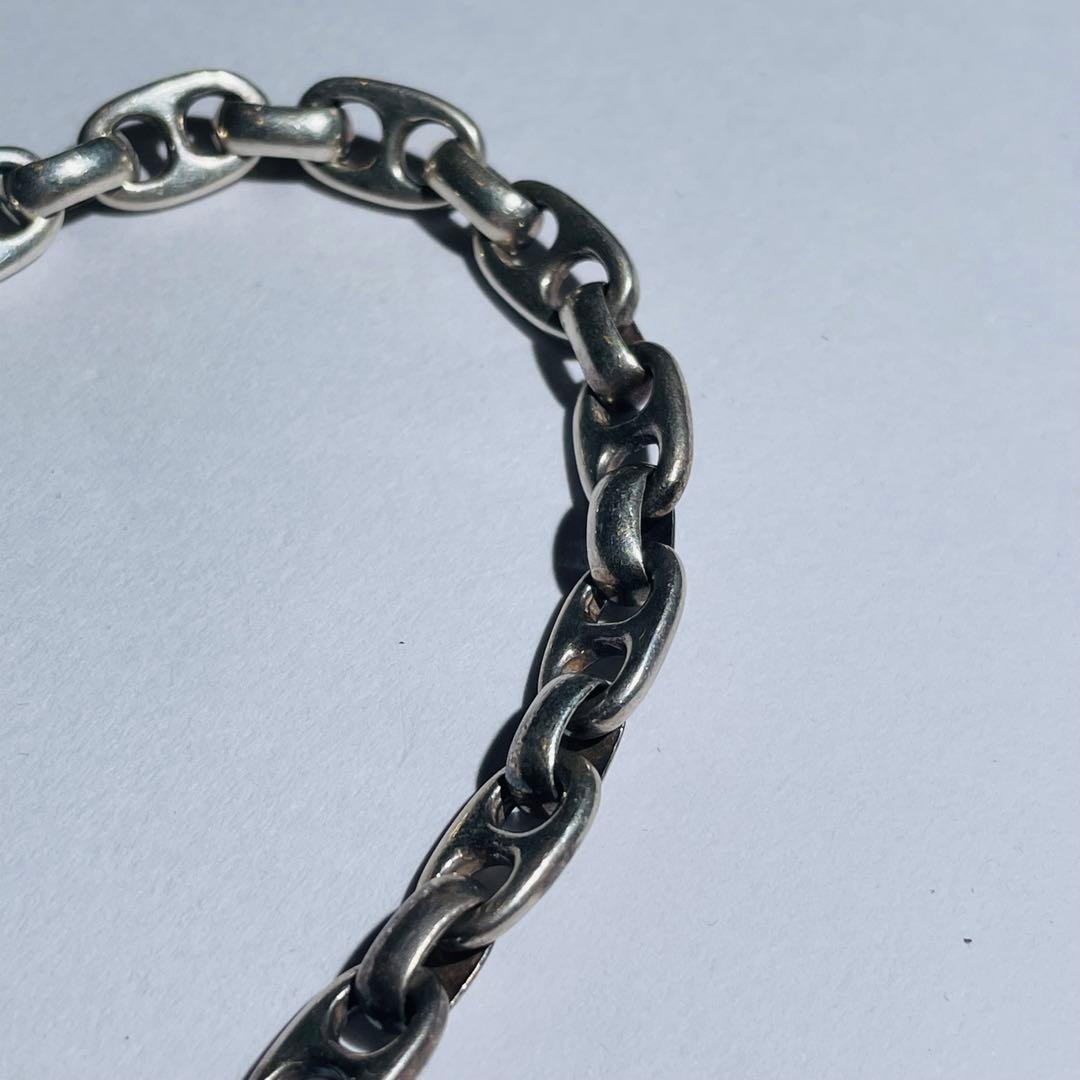 シルバー925 アンカーチェーン ブレスレット
