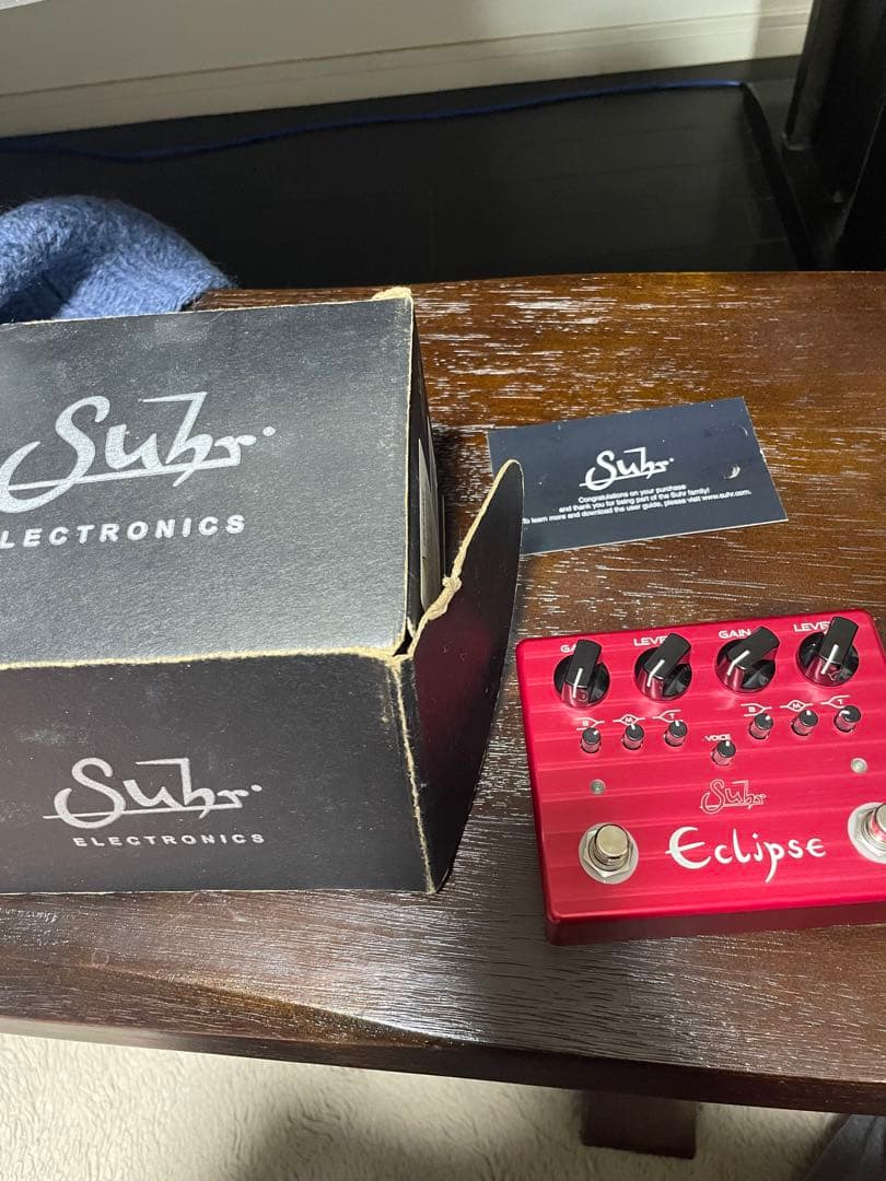 動作確認済　Suhr Eclipse サー エクリプス ギター　箱、カードあり
