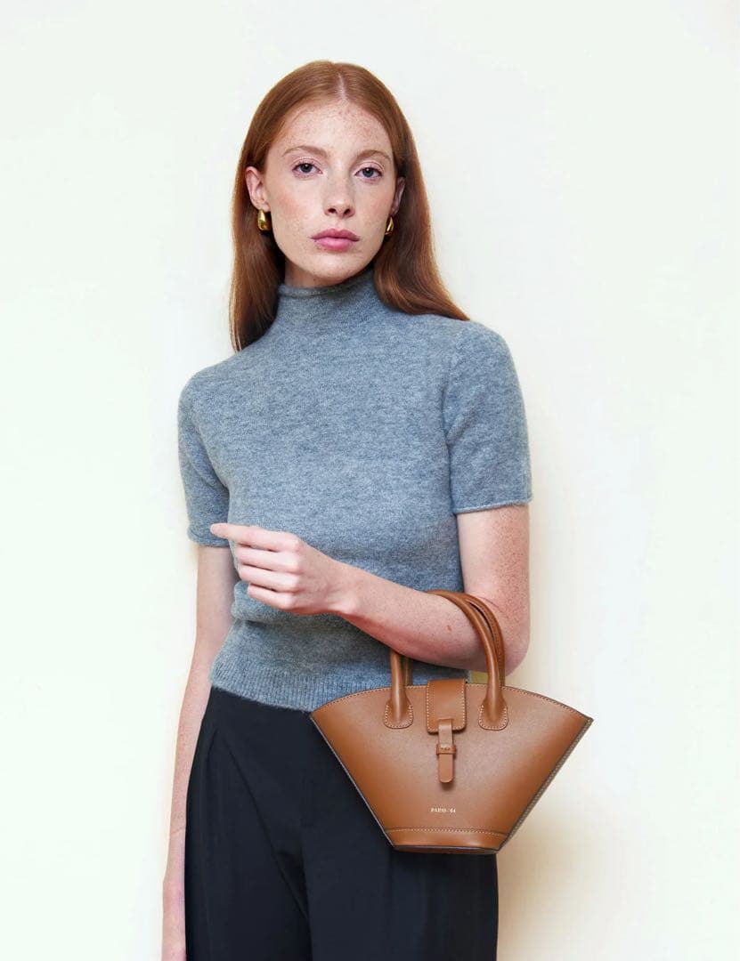 Paris64 Mini Lumière Caramel ショルダーバッグ