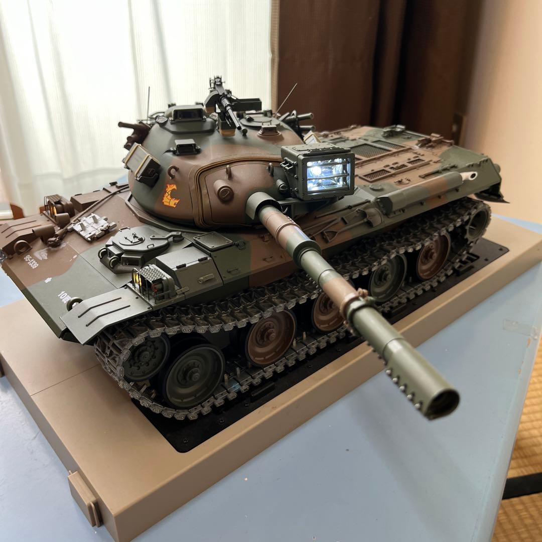 74式戦車 大型模型 リモコン付き