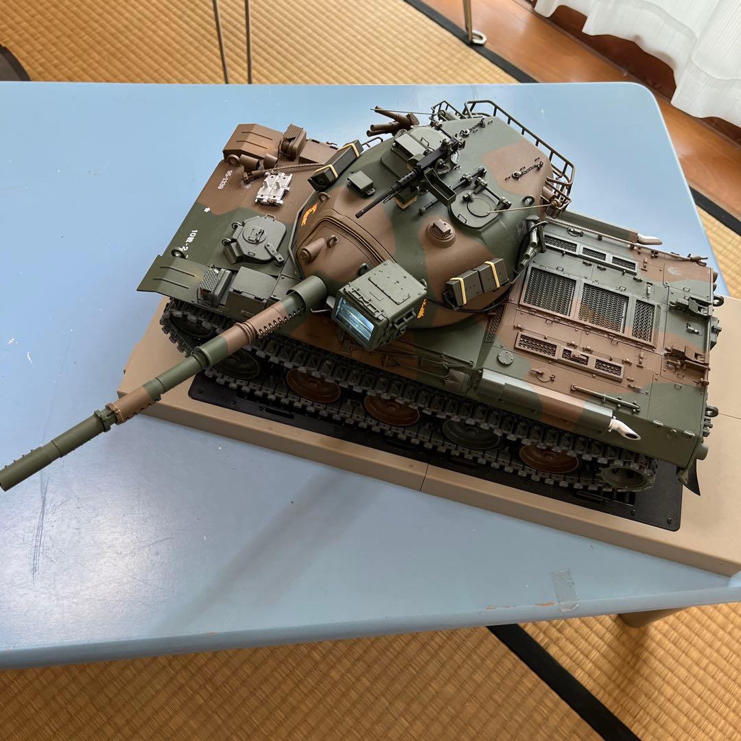 74式戦車 大型模型 リモコン付き