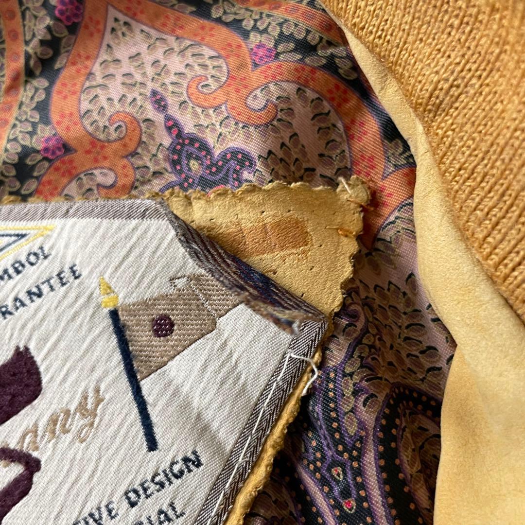 ジャケット・アウター 80's vintage leather swing top blouson