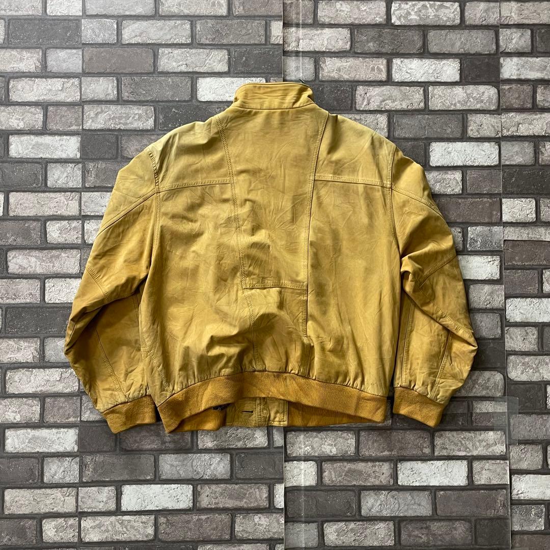 ジャケット・アウター 80's vintage leather swing top blouson
