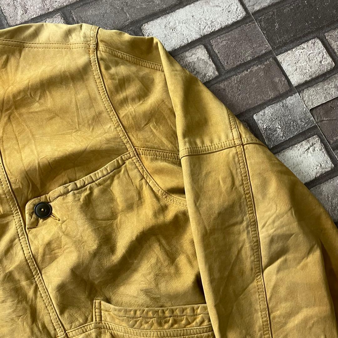 ジャケット・アウター 80's vintage leather swing top blouson