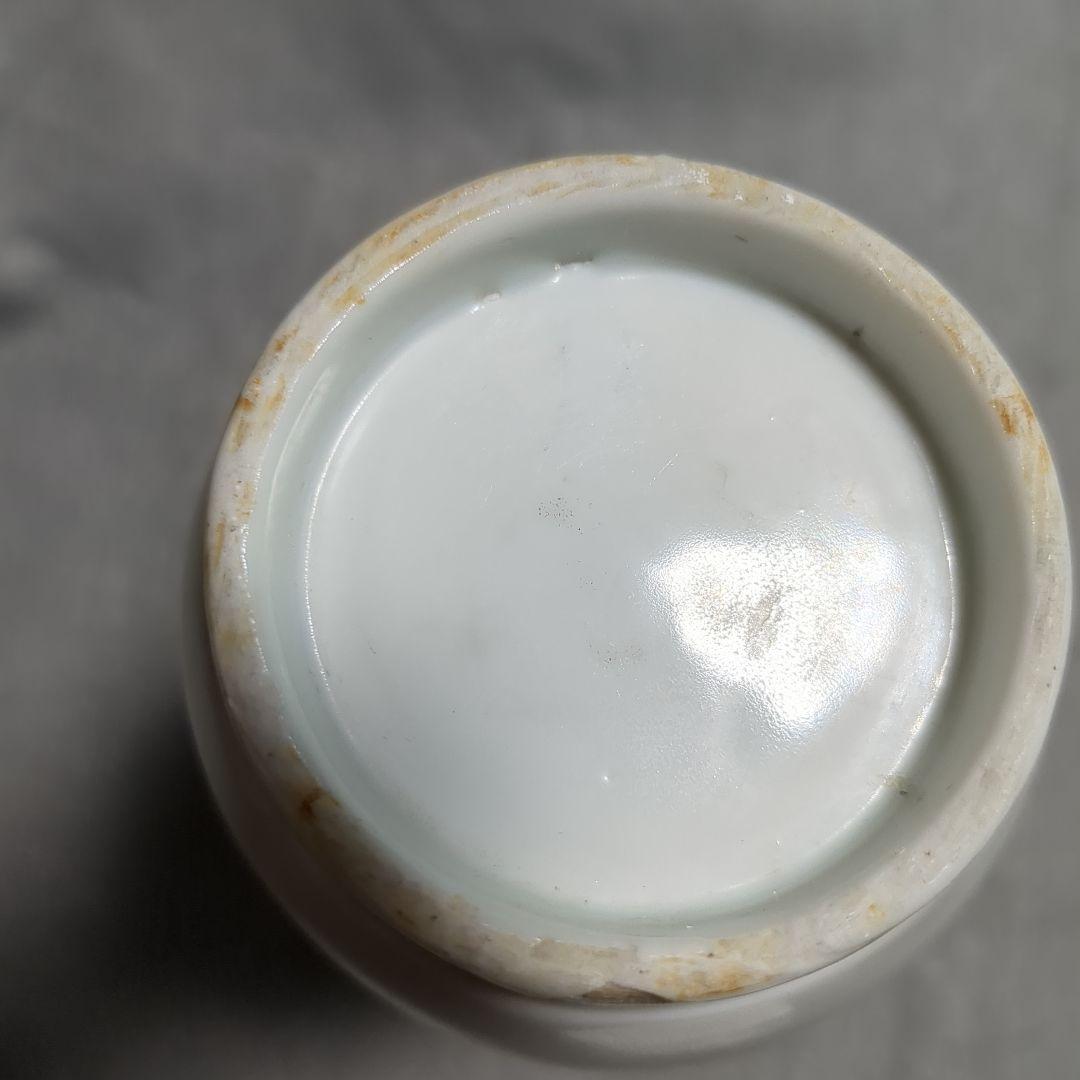 別格平佐焼博物館美術品貴重品赤絵一輪挿し時代物骨董品徳利