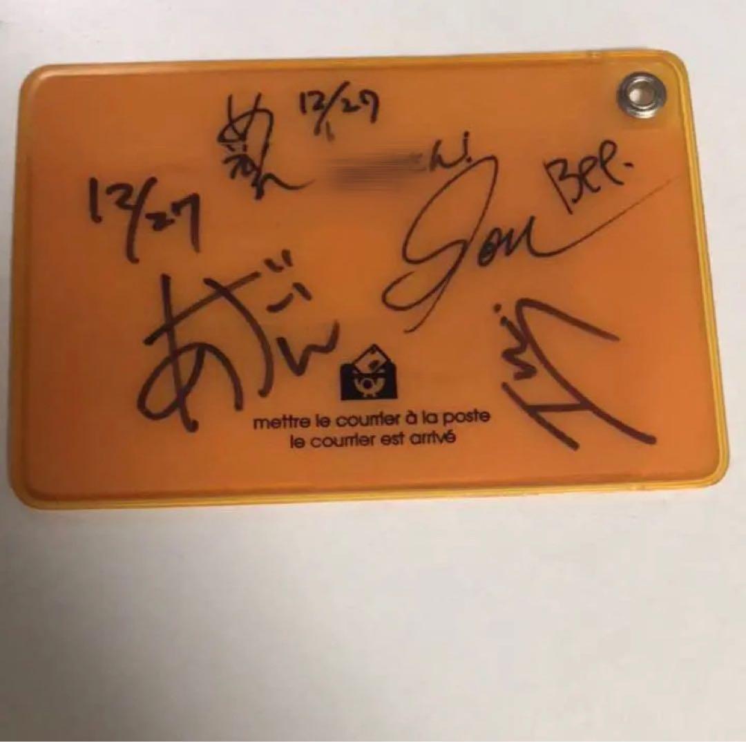 歌い手 直筆サイン