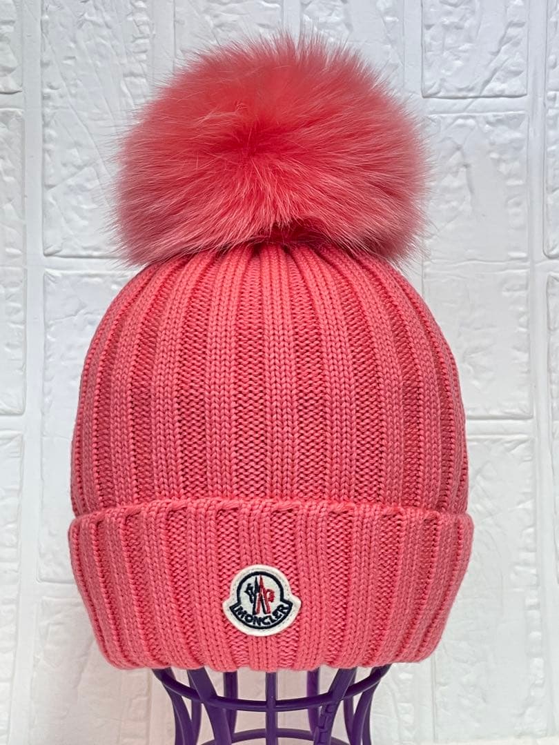 【美品】MONCLERモンクレール　ニット帽　❤︎