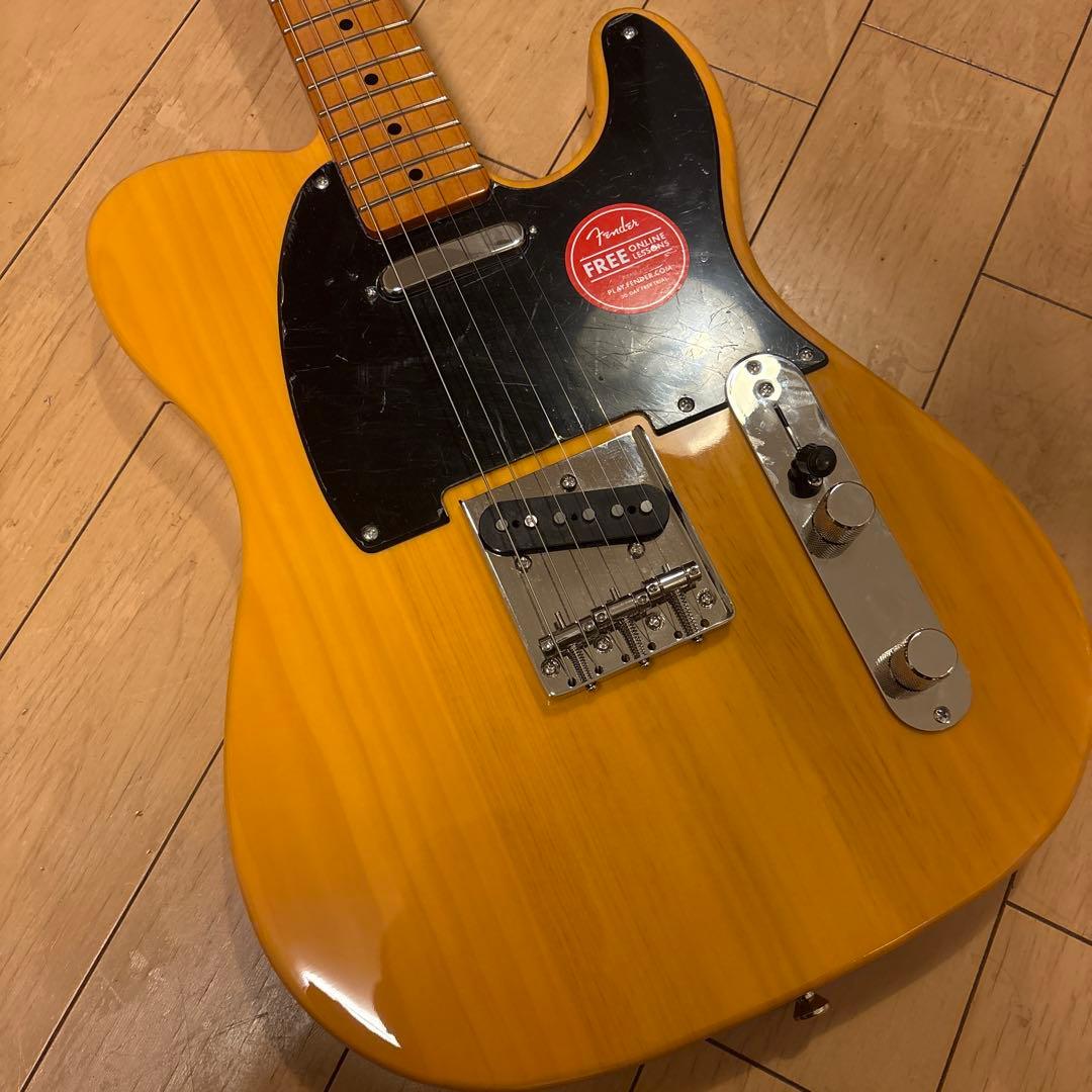 Squier ClassicVibe テレキャスター バタースコッチブロンド