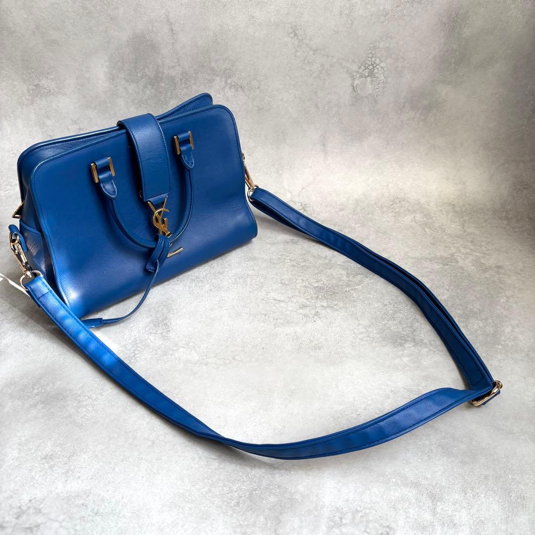 美品 SAINT LAURENT PARIS カバス 2way ハンドバッグ