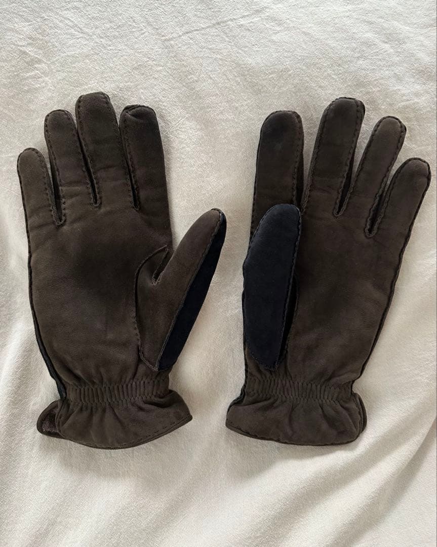 ブルネロクチネリ グローブ カシミヤ スウェード ロロピアーナ デンツ