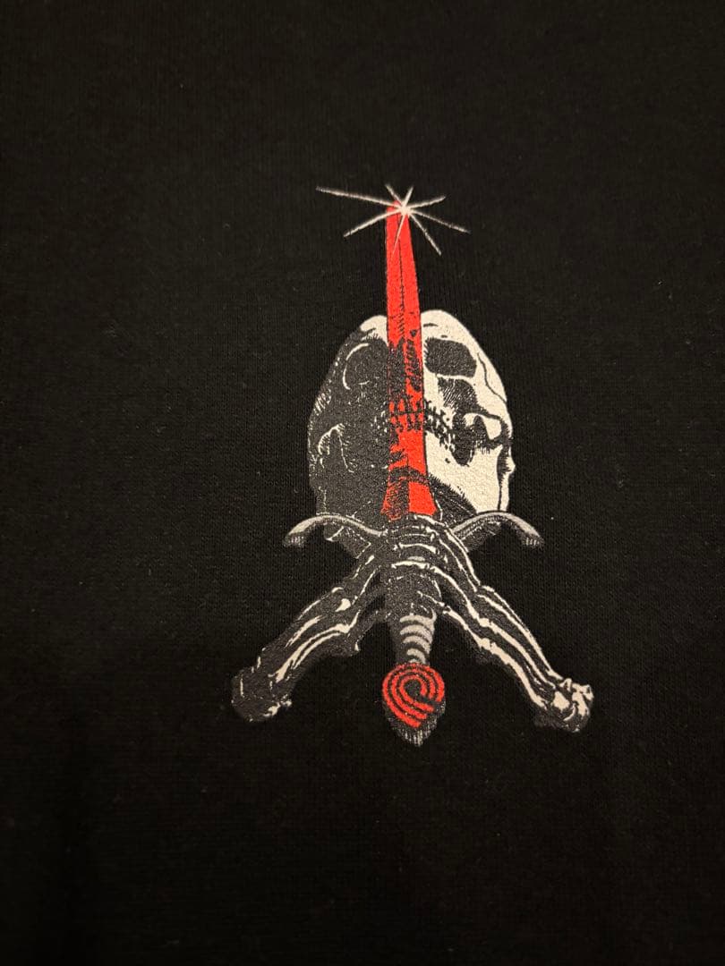 古着ヴィンテージPOWELL PERALTA スカル&ソード　パーカー　サイズM