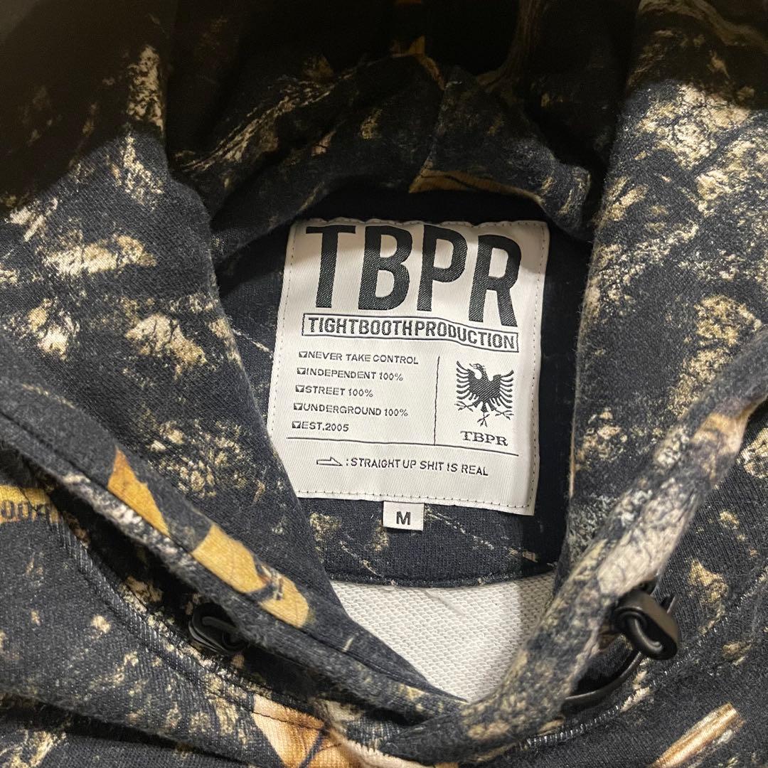 TIGHTBOOTH BULLET CAMO HOODIE M サイズ