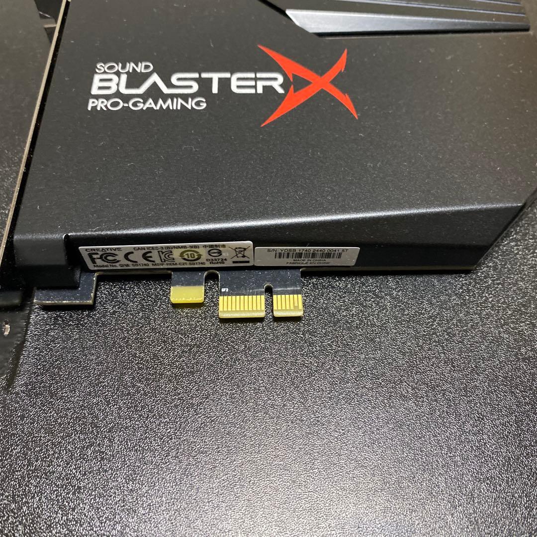 Sound BlasterX Pro-Gaming サウンドカード