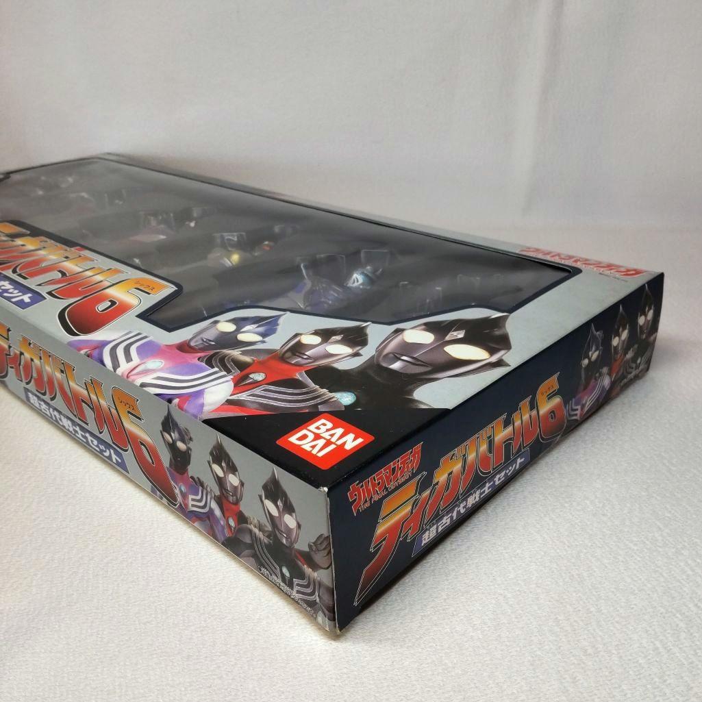 〈箱難あり未開封〉ティガバトル6 超古代戦士セット&会場限定版ウルトラマンティガ